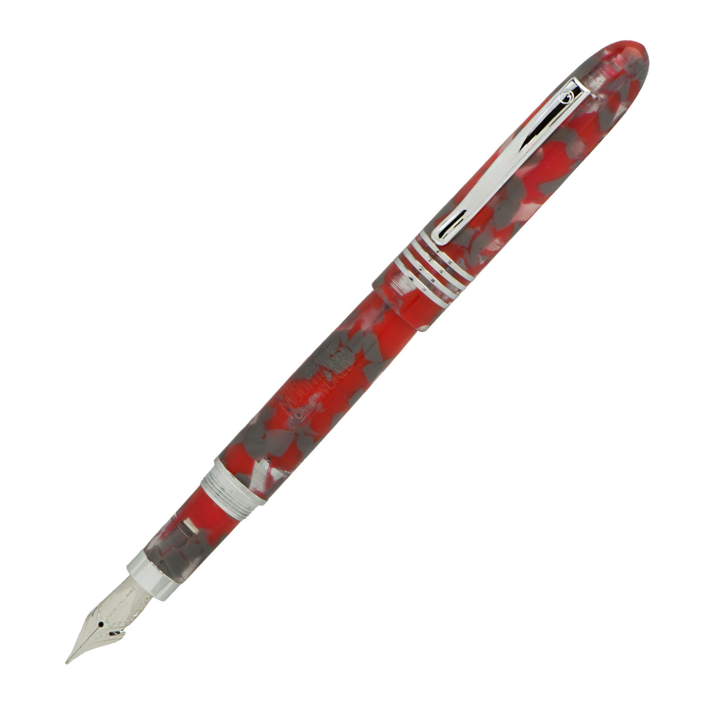 Monteverde Mountains of the World Fountain Pen - Ruby CT 1