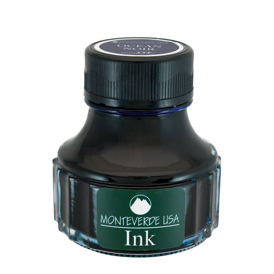 Monteverde Ocean Noir Ink Bottle, Blue - 90ml