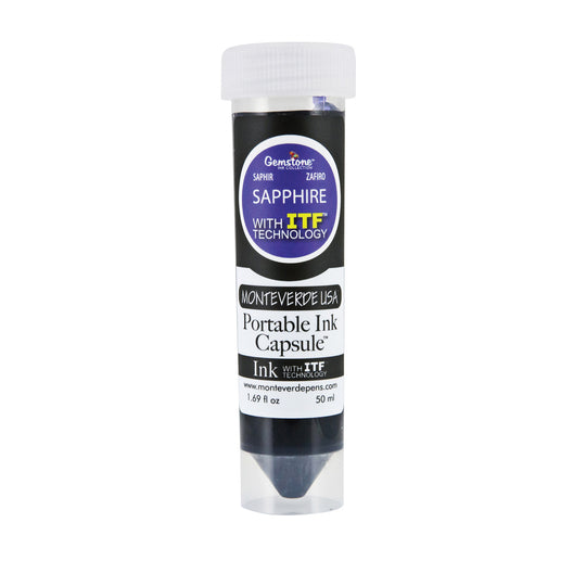 Monteverde Portable 50ml Ink Capsule, Sapphire