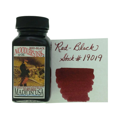 Noodler's 19019 Red Black Ink Bottle - 88ml