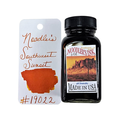 Noodler's 19022 Southwest Sunset Ink Bottle Orange - 88ml