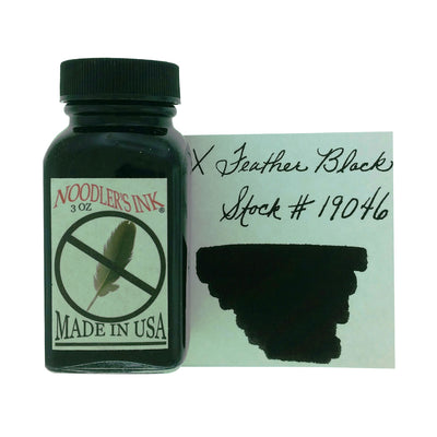 Noodler's 19046 X-Feather Ink Bottle Black - 88ml