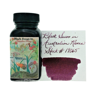 Noodler's 19065 Black Swan in Australian Roses Ink Bottle Purple - 88ml