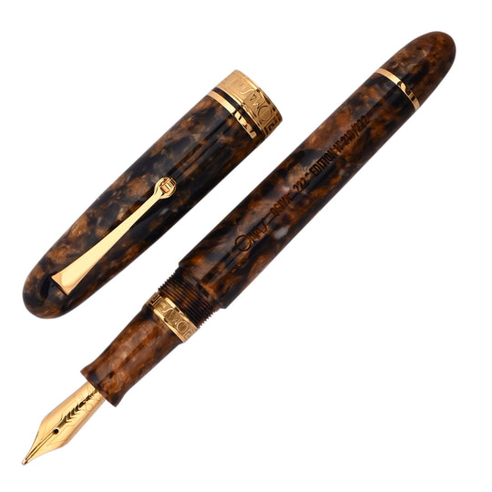 Omas Ogiva Extra Fountain Pen - Blue Saffron (Limited Edition)