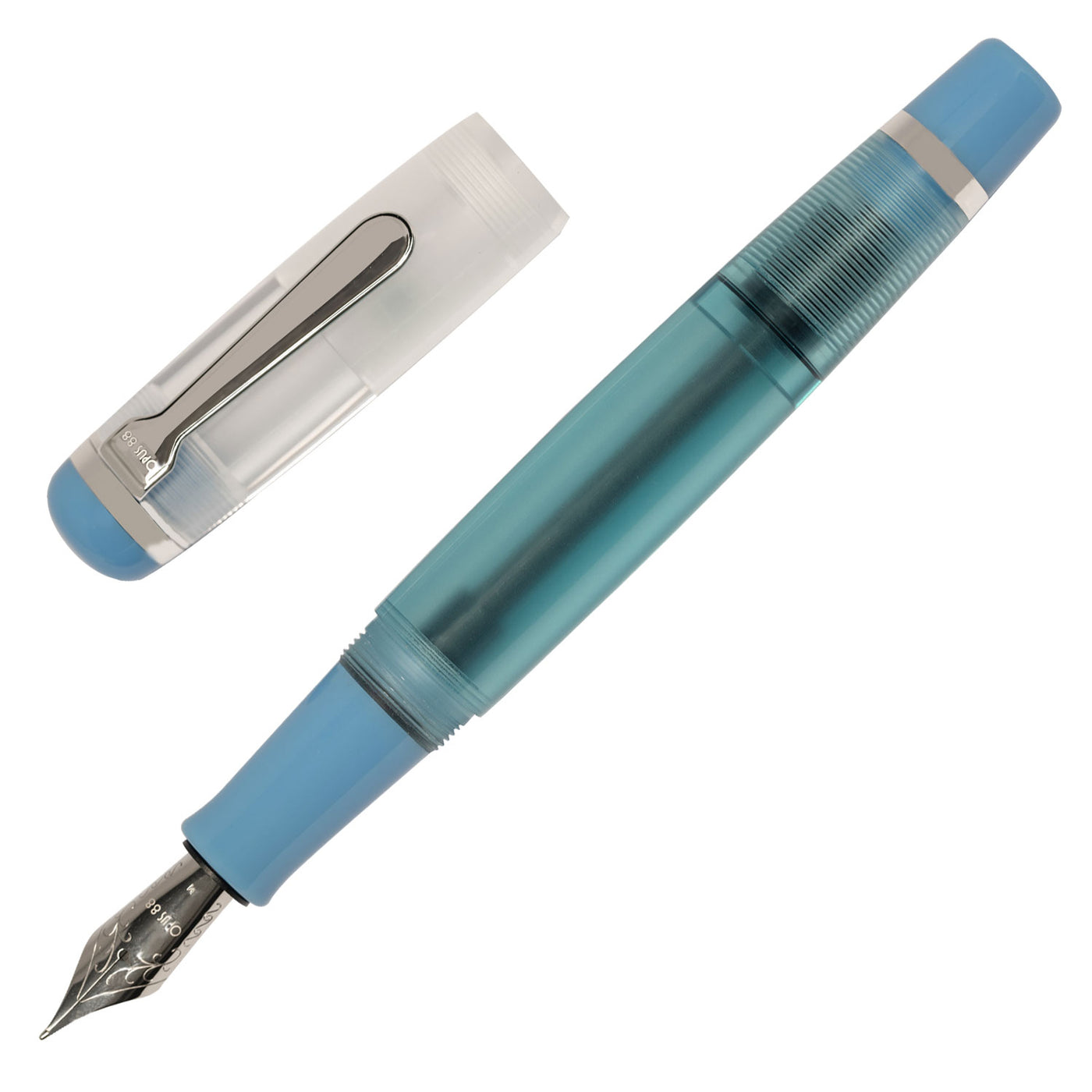 Opus 88 Omar Fountain Pen - Blue 1