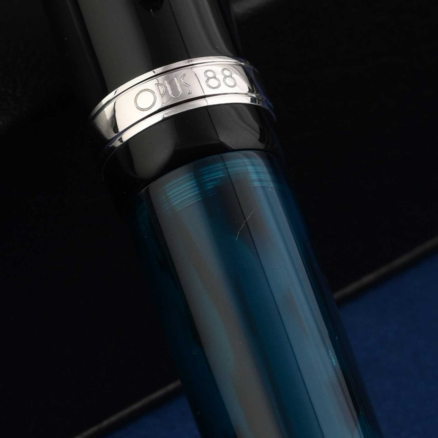 Opus 88 Jazz Fountain Pen - Blue 11