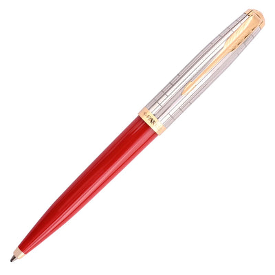 Parker 51 Premium Ball Pen - Rage Red GT 1
