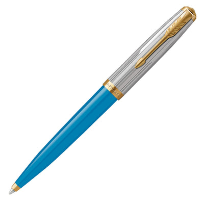 Parker 51 Premium Ball Pen - Turquoise GT 1