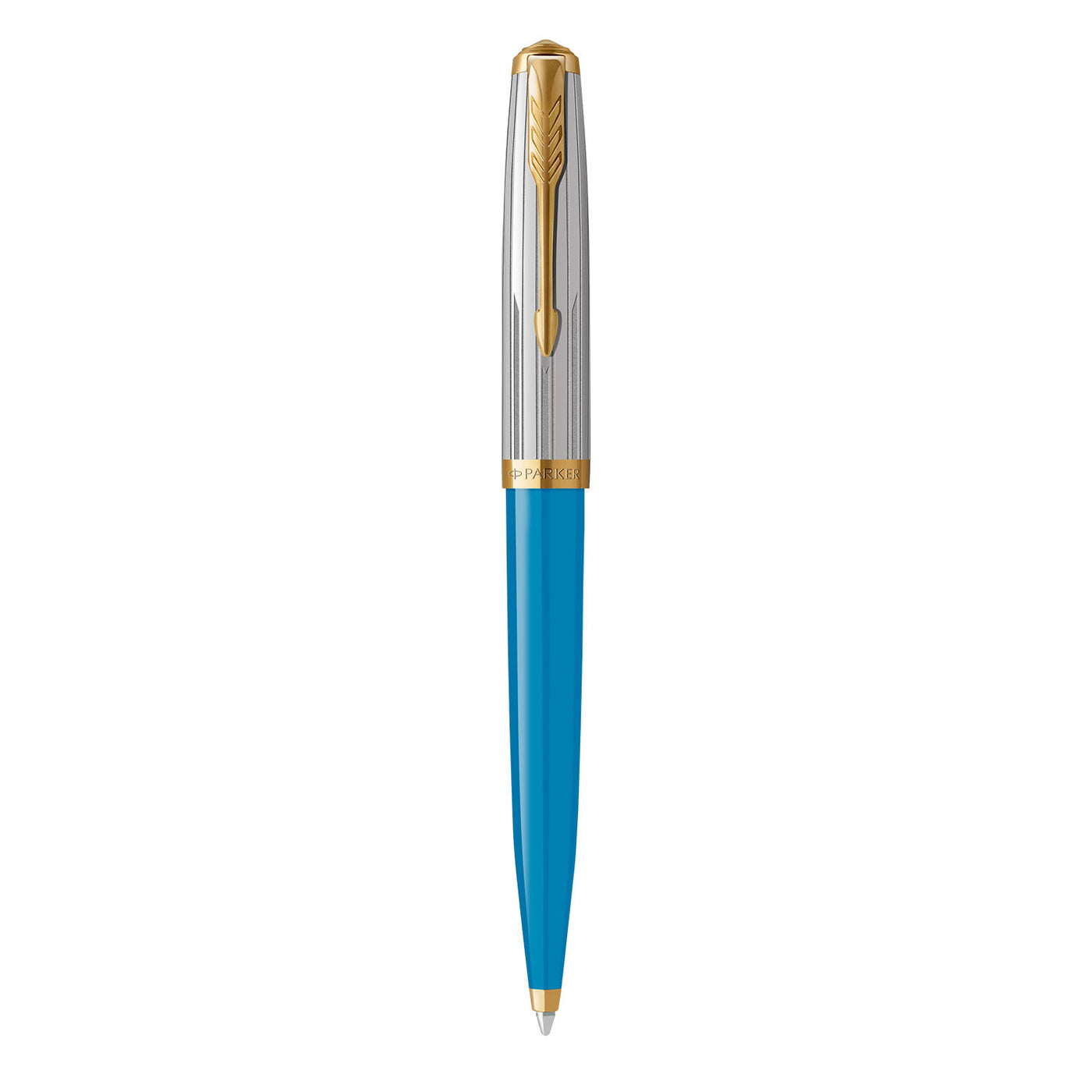 Parker 51 Premium Ball Pen - Turquoise GT 2