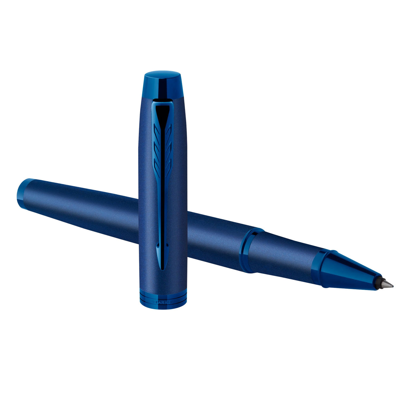 Parker IM Monochrome Roller Ball Pen - Blue PVD 3
