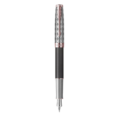 Parker Sonnet Premium Fountain Pen - Metal & Grey RGT 2