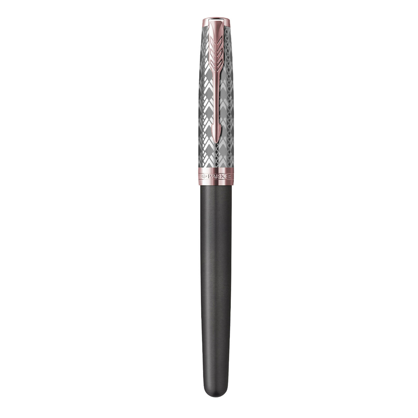 Parker Sonnet Premium Fountain Pen - Metal & Grey RGT 3