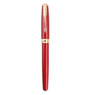 Parker Sonnet Fountain Pen - Intense Red GT 5