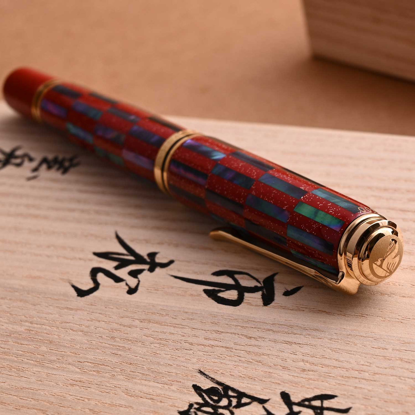 Pelikan M1000 Fountain Pen - Raden Red Infinity (Limited Edition) 14
