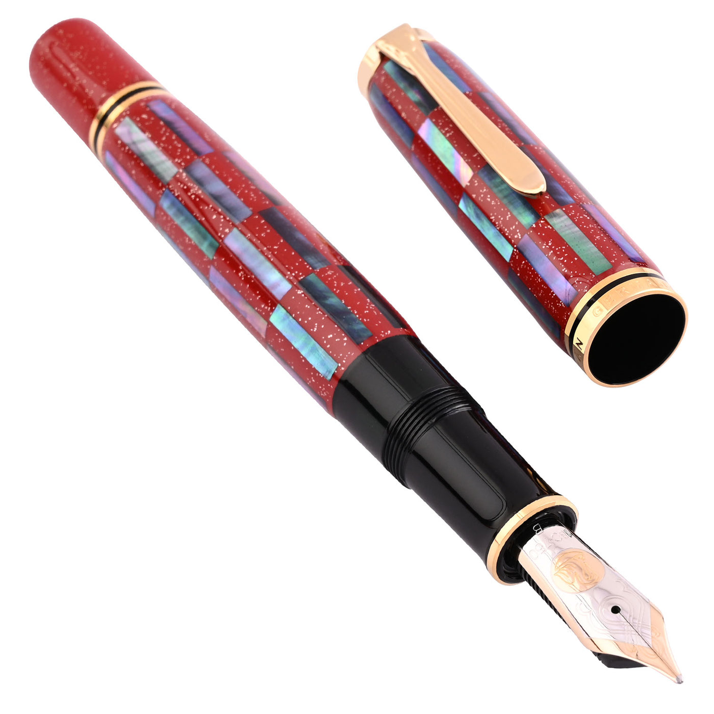 Pelikan M1000 Fountain Pen - Raden Red Infinity (Limited Edition) 3