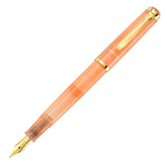 Pelikan M200 Fountain Pen - Apricot Achat GT (Special Edition)