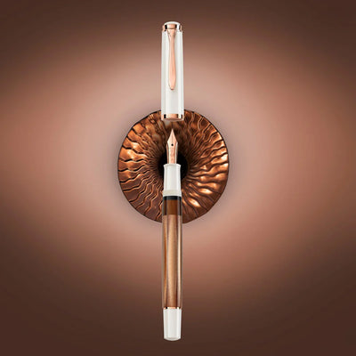 Pelikan M200 Fountain Pen - Copper Rose Gold (Special Edition) 2