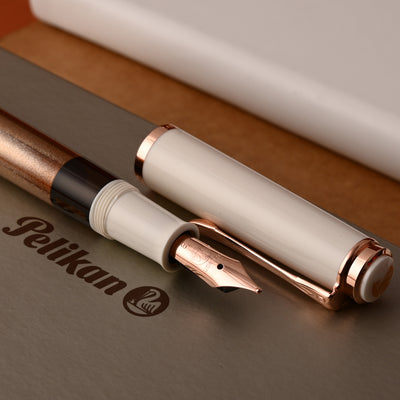 Pelikan M200 Fountain Pen - Copper Rose Gold (Special Edition) 9