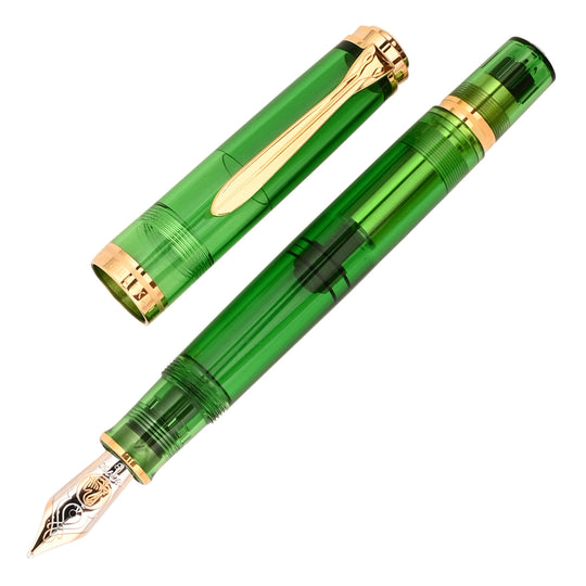 Pelikan M800 Fountain Pen - Green Demonstrator (Special Edition)