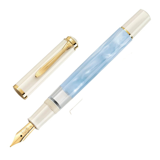 Pelikan M200 Fountain Pen - Pastel Blue GT (Special Edition)
