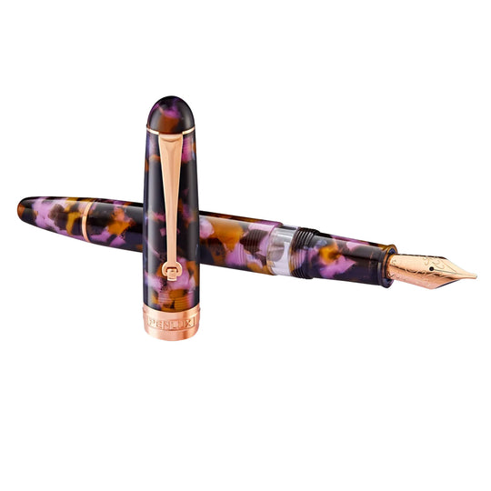 Penlux Masterpiece Delgado 14K Fountain Pen - Euploea