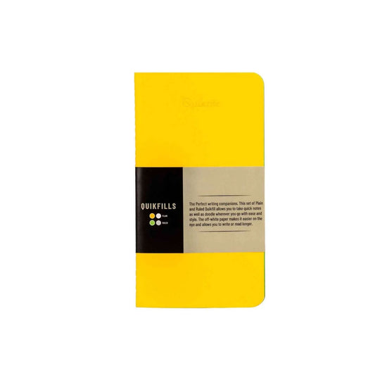 Pennline Quikfill Notebook Refill For Quikrite, Yellow Green - Set Of 2