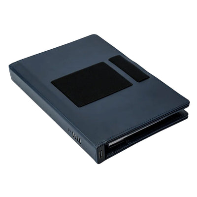 Pennline Superbook Edge Organizer with Fast Wireless Charging + 8000 mAh Powerbank - Blue 8