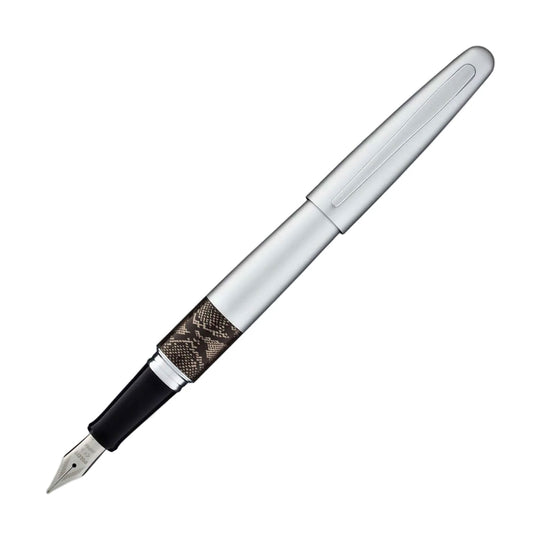 Pilot MR Animal Fountain Pen - Silver Python CT