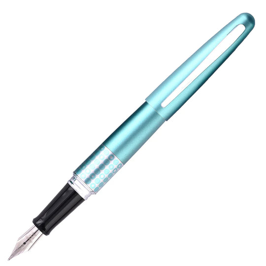 Pilot Metropolitan Retro Pop Fountain Pen - Turquoise Dot CT