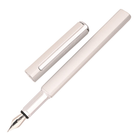 Pininfarina Segno PF One Fountain Pen - Silver