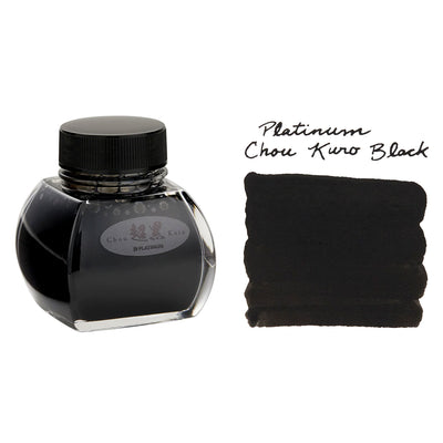 Platinum Chou Kuro Ink Bottle Black - 60ml 1