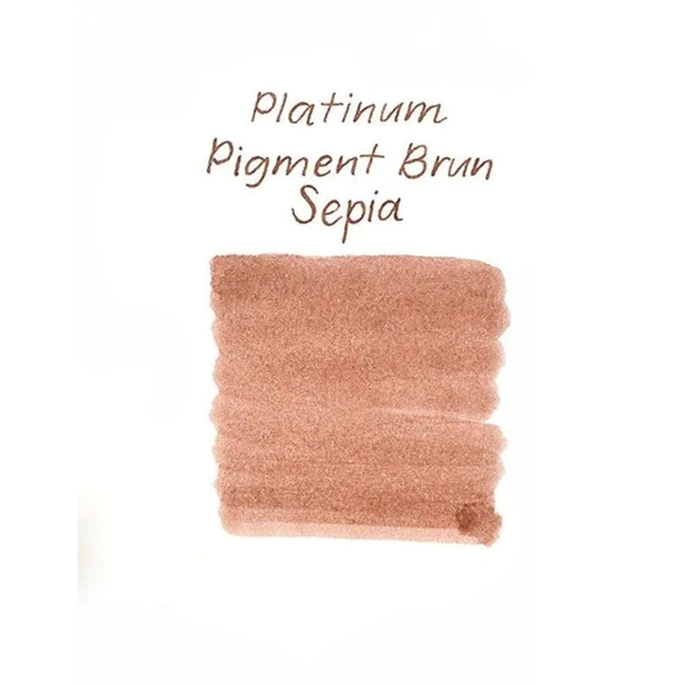 Platinum Pigment Brun Sepia Ink Bottle Brown - 60ml 2