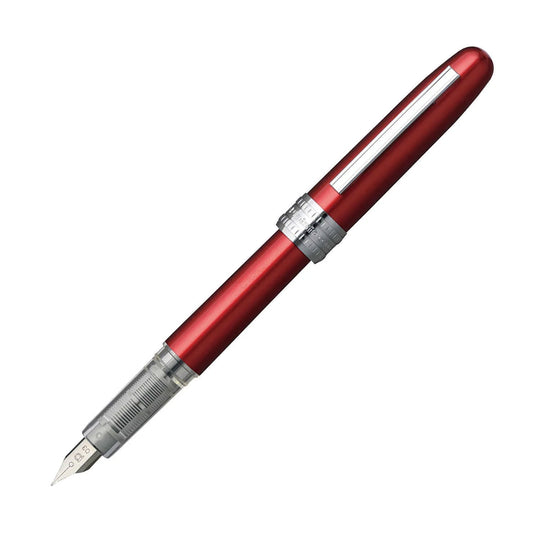 Platinum Plaisir Fountain Pen - Red