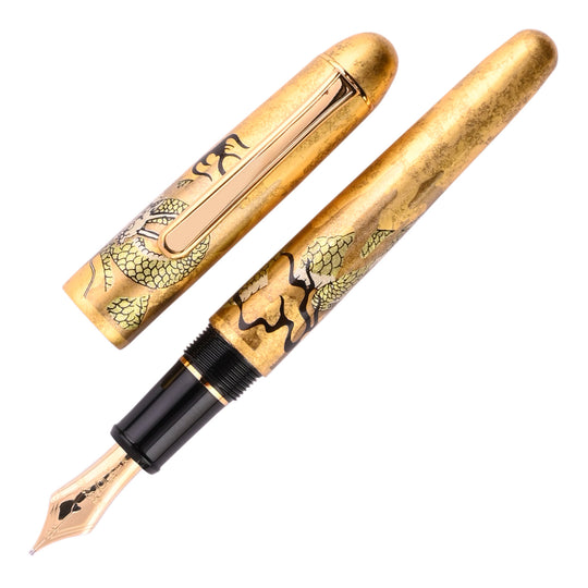 Platinum 3776 Century Fountain Pen - Kanazawa Gold Leaf & Ascending Dragon