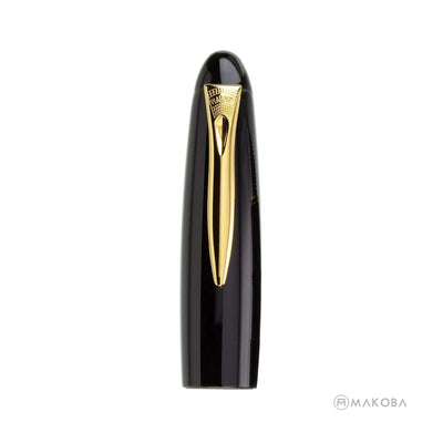 Platinum Izumo Tamenuri Fountain Pen Soratame Green - 18K Gold Nib 2