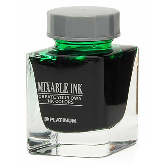 Platinum Mixable Leaf Green Ink Bottle, Green - 20ml