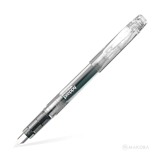 Platinum Preppy Fountain Pen, Transparent - Steel Nib