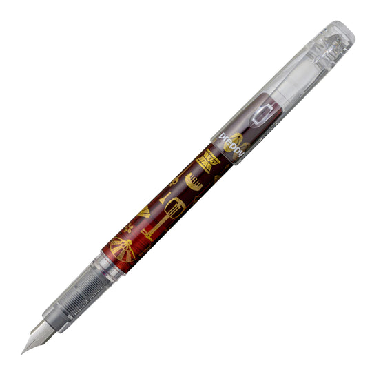 Platinum Preppy Wa 3rd Modern Maki-e Fountain Pen - Geisha no Kodougu (Limited Edition)