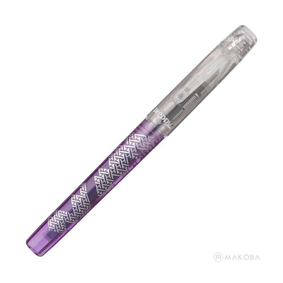 Platinum Preppy Wa Limited Edition Fountain Pen Sayagata (Purple) - Steel Nib 2