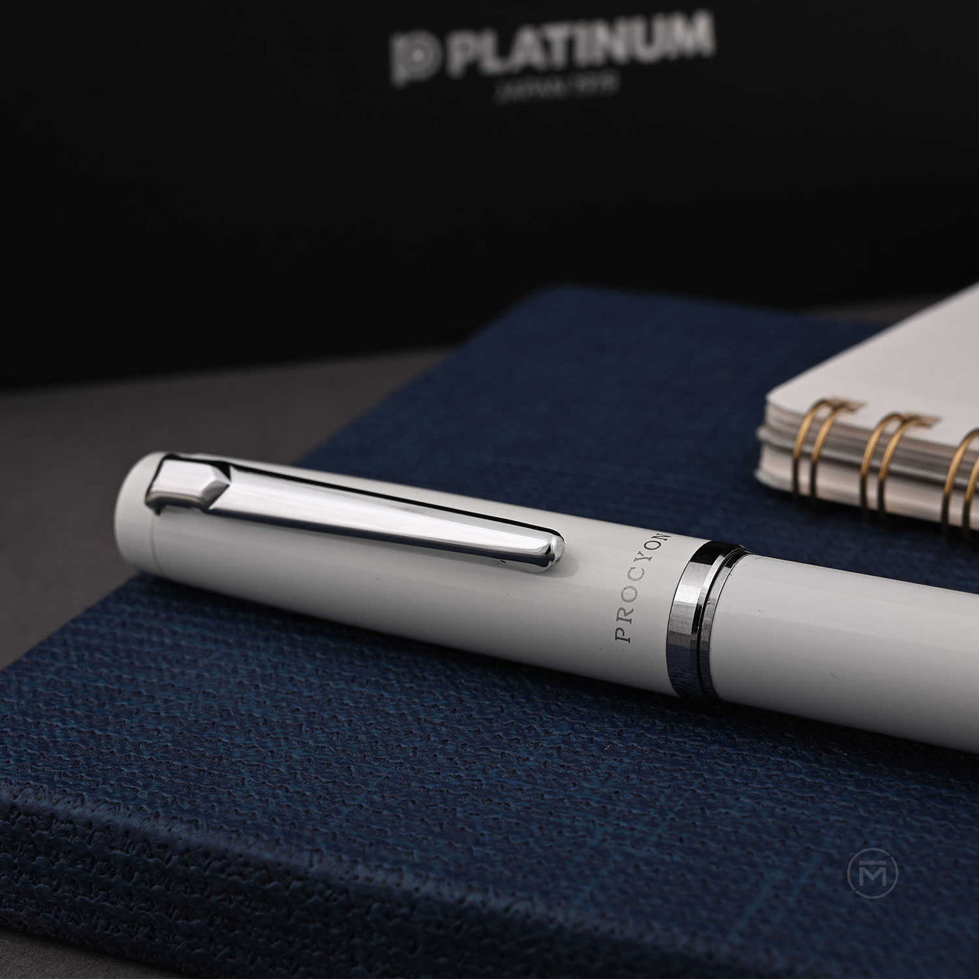 Platinum Procyon Fountain Pen - Porcelain White 3