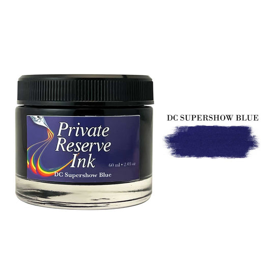 Private Reserve DC Supershow Blue Ink Bottle - 60ml