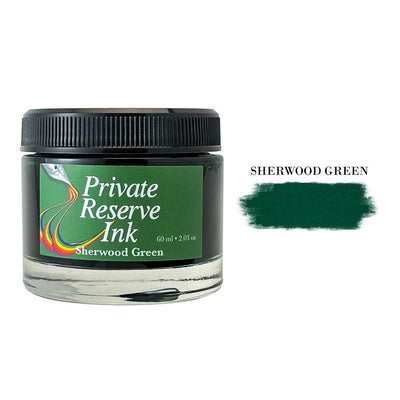 Private Reserve Sherwood Green Ink Bottle - 60ml 1
