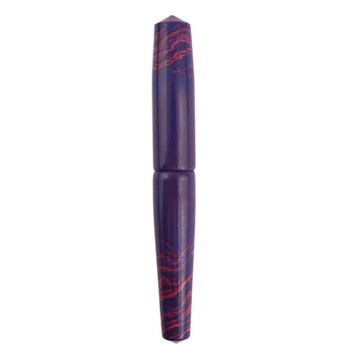 Ranga Abhimanyu Grande Premium Ebonite Fountain Pen Blue/Pink 5