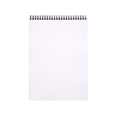 Rhodia Classic Spiral Black Notepad - A4, Dotted 2