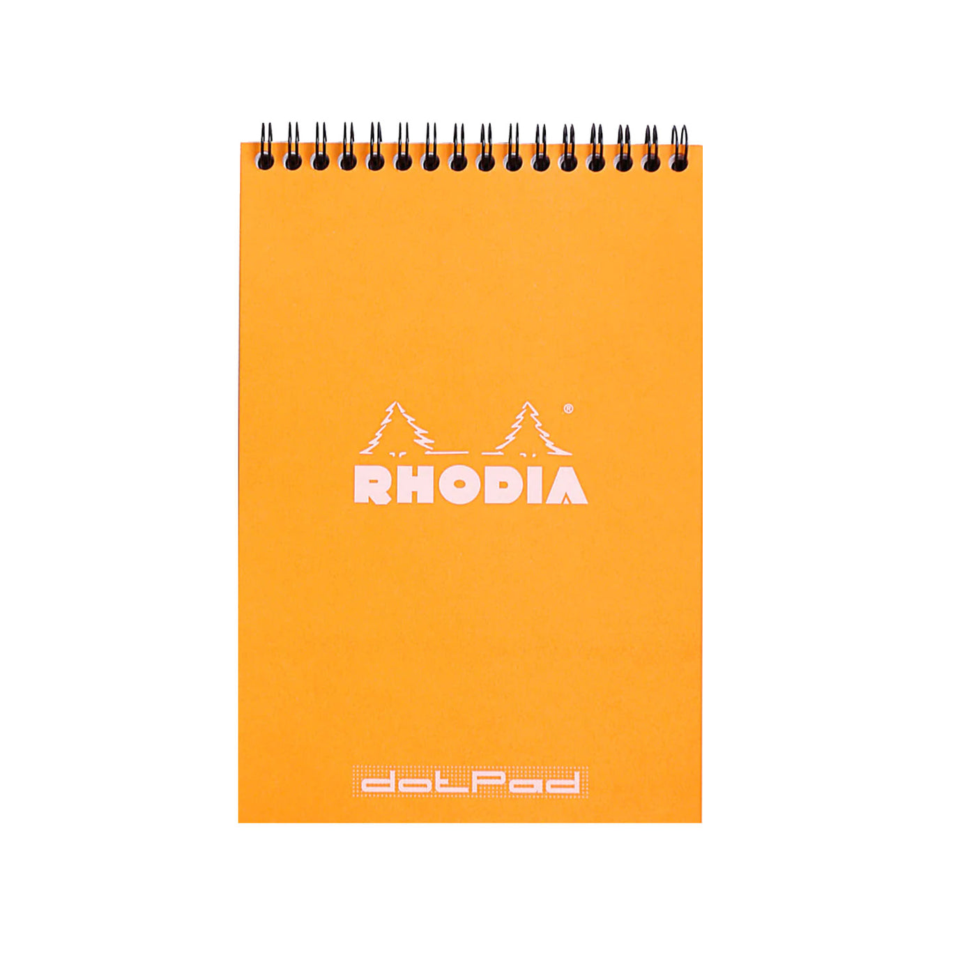 Rhodia Classic Spiral Orange Notepad - A5, Dotted 1