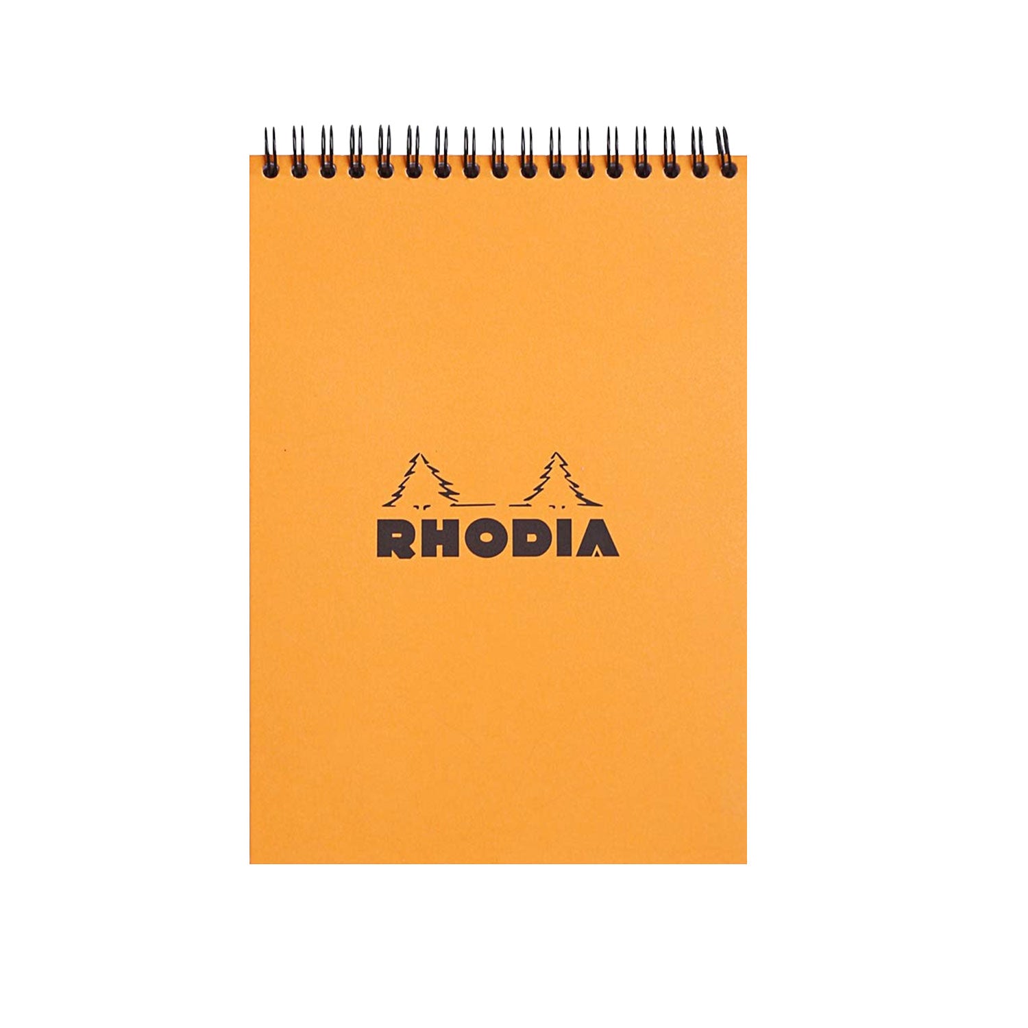 Rhodia Classic Spiral Orange Notepad - A5, Ruled – Makoba