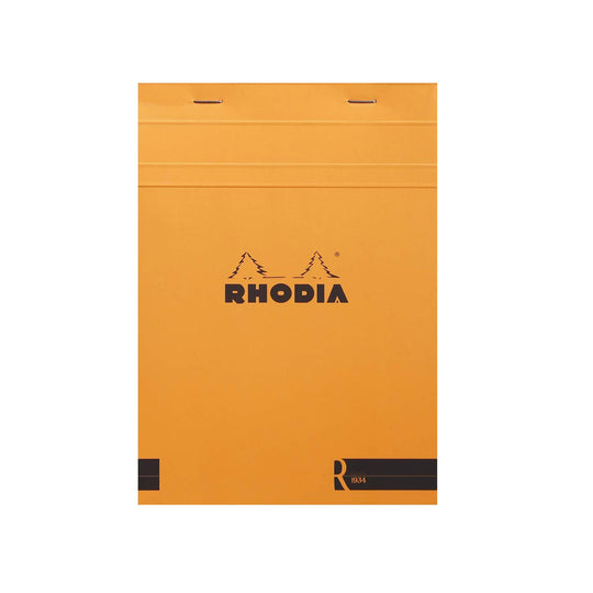 Rhodia No.16 "Le R" Orange Notepad - A5, Ruled