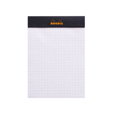 Rhodia No.13 Black Notepad - A6, Squared 2