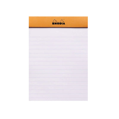 Rhodia No.13 Orange Notepad - A6, Ruled 2