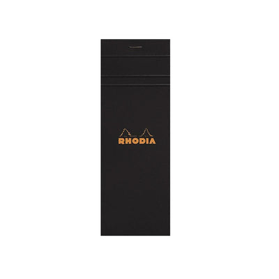 Rhodia No.8 Black Notepad - Squared 1